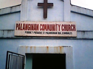 원인규 선교사가 사역하고 있는 필리핀 빨랑이난교회 입구 모습. ⓒ원인규 선교사