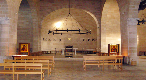오병이어 교회의 내부 모습 