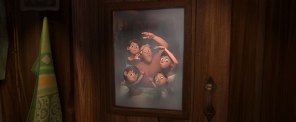 영화 ‘겨울왕국’ 속에 등장하는 오큰과 그의 가족들.
