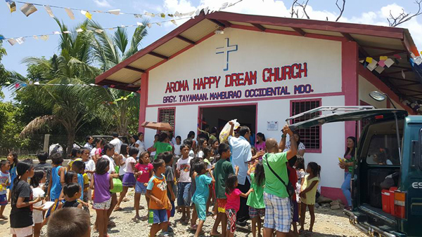 지난 4월 필리핀에 두번째로 헌당한 교회