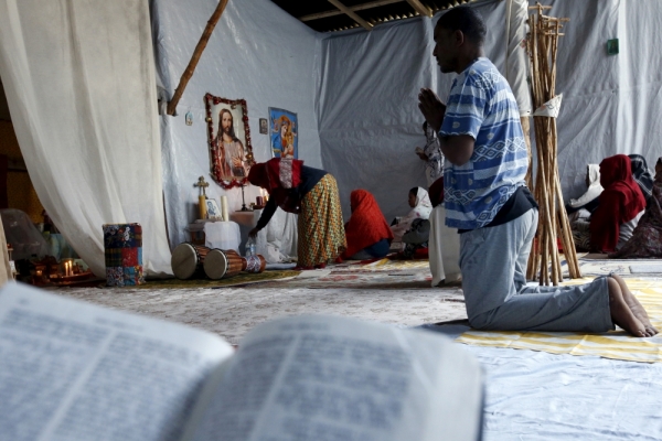 ▲에티오피아와 에리트리아 출신 기독교 난민 자료사진. ⓒ미국 크리스천포스트