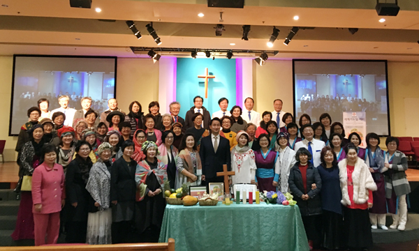 미주한인교회여성연합회 남가주지부가 세계기도일 예배를 드렸다.