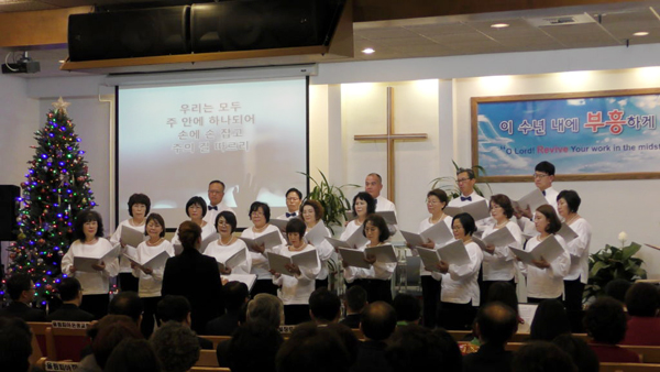 올림피아 교회연합회성탄축하 연합찬양예배