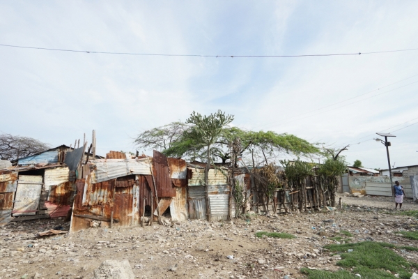 아이티 현지의 열악한 환경. 조항석 목사는 베다니 마을의 환경이 점점 더 나빠지고 있다고 설명했다.