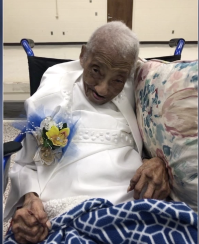 (Photo : ) 올해 106세 생일을 맞은 룻 힐리아드. 