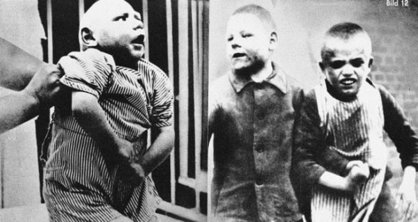 나치의 생체실험 및 안락사 프로그램에 희생된 독일인 지체장애 및 정신장애 아동들.