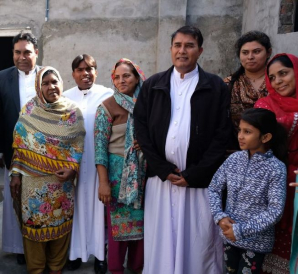 코로나19 팬데믹 기간, ACN의 지원을 받은 파키스탄 기독교인 가정. ⓒACN 제공