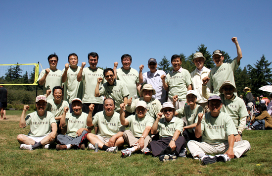 2011 서북미 5개 지역 친선체육대회 시애틀 목사회 단체사진 ⓒ김브라이언 기자