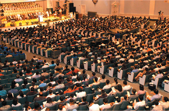 KWMC가 올해 대회부터 GKYM과 연계하기로 했다. 사진은 2008년 한인세계선교대회