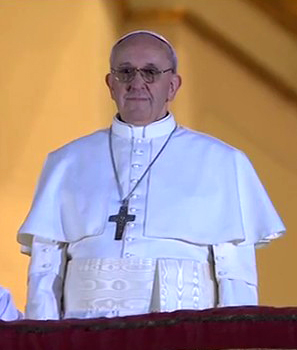 새롭게 선출된 교황 프란치스코 1세