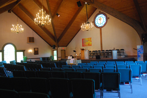 슈가힐한인교회 예배당