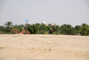 요단 평지에 위치한 제라시무스 수도원의 전경