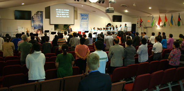 전부하나 부흥성회 첫째날은 인터내셔널갈보리교회에서 열렸다.