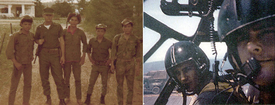 미 해군 헬리콥터 조종사로 월남전에서 한국군들과 생사를 같이 했던 리차드 블랙 의원(오른쪽).