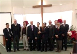 한사랑장로교회가 12월 15일 장로장립 및 조직교회 선포예배를 드렸다.