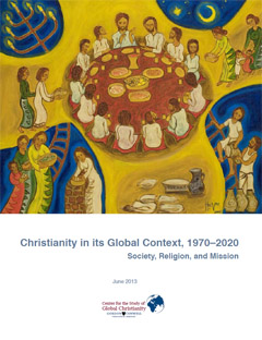 미국 고든콘웰대학교에서 편찬한, 세계 기독교에 대한 최신 통계자료 표지. 이 박사가 소개한 ‘세계기독교학’ 연구자료의 일환이다.