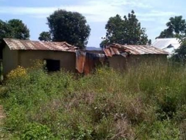 카두나 마을에서 공격을 받아 불에 탄 집  ©오픈도어선교회