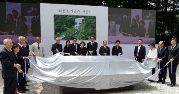 고 하용조 목사 기념관의 축소 모형이 공개되고 있다.  ©이동윤 기자