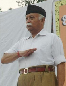 RSS의 모한 바그와트 총재. ⓒ오픈도어선교회 제공
