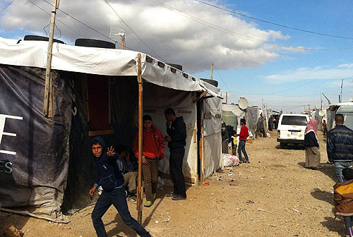 레바논의 시리아 난민촌 모습. ⓒ김 선교사 제공