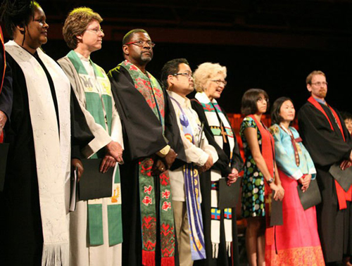 PCUSA 제219회 총회에 참석한 지도자들의 모습. ⓒ페이스북