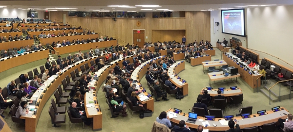 30일 뉴욕 유엔본부 제3회의실에서 유엔 각국 대표들이 참석한 가운데‘피해자들의 목소리: 북한인권에 대한 대화’라는 주제로 토론회가 열렸다.