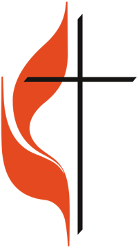 미국 연합감리교회 로고. 