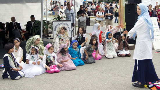 캐나다의 무슬림 어린이들.