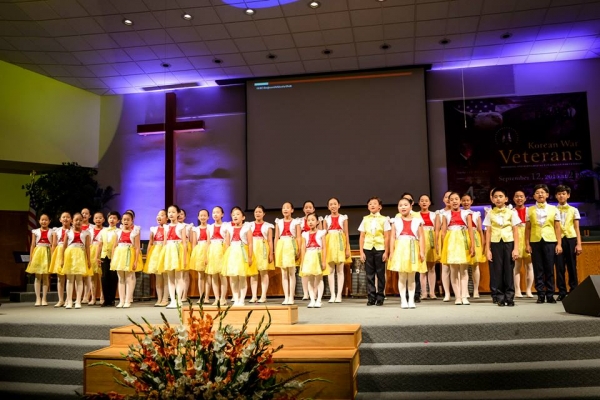 극동방송 어린이 합창단 타코마제일침례교회 공연