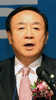 장종현 총회장이 인사말을 전하고 있다.