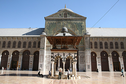 시리아의 수도 다마스쿠스에 있는 성 세례 요한 교회가 이제는 이슬람 사원(Great Mosque)이 되었다. ⓒFIM국제선교회 제공