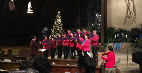 벤츄라카운티 지역 한인교회들이 연합 성탄 감사 찬양예배를 드렸다. 