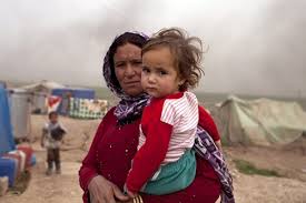 올해 초 촬영된 사진으로 이라크 북부 지역 내 시리아 난민들의 모습. ⓒChristian Aid.