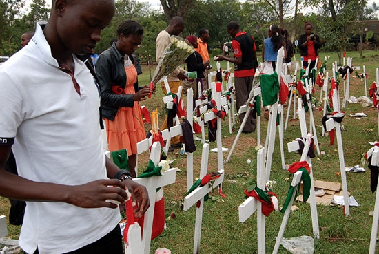 케냐 가리사대학교 희생자들을 위한 추모예배. ⓒ오픈도어선교회