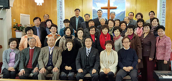 남가주목사장로부부찬양단이 신년하례회를 1월 31일 드렸다.