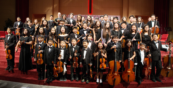 GMI 청소년 오케스트라가 11일 은혜한인교회에서 무료 콘서트를 개최했다.