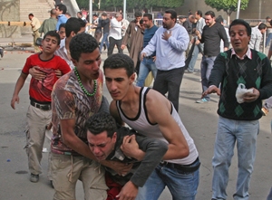 이집트 콥틱 기독교인들이 무슬림의 공격을 받고 피신하고 있다. ⓒ 모닝스타뉴스