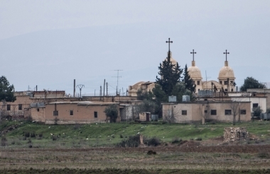 ▲시리아의 아부 티나 소재 아시리아 기독교 공동체의 모습