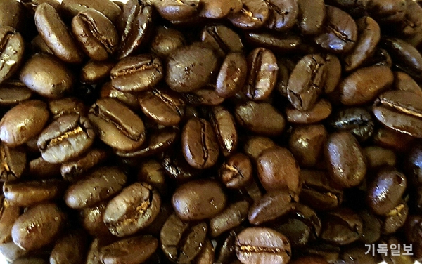 로스팅(Roasting)된 원두(原頭 Coffee Beans) ©김종규
